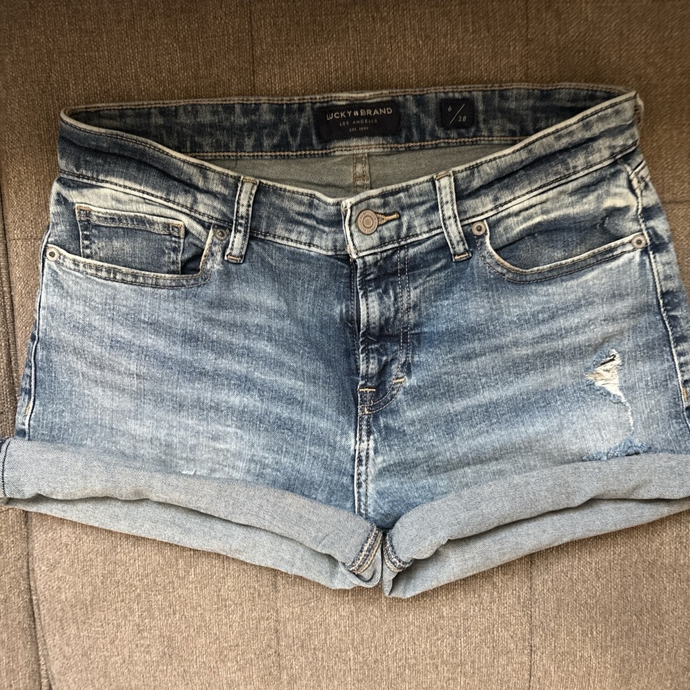 Lucky Brand Women's Blue Denim Shorts